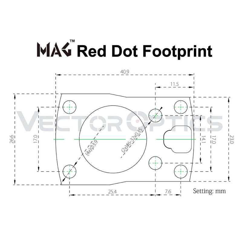 Load image into Gallery viewer, Frenzy-S 1x17x24 MIC Red Dot Sight FDE - Vector Optics Online Store