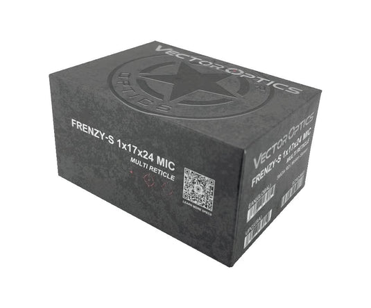Frenzy-S 1x17x24 MOS Multi Reticle Pistol Reflex Sight - Vector Optics Online Store