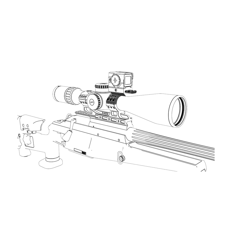 Load image into Gallery viewer, 34mm X-ACCU Mount Assembly Kit - Vector Optics Online Store
