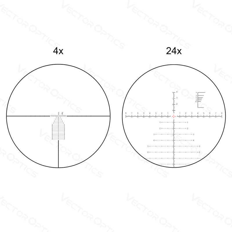 Load image into Gallery viewer, 34mm Continental x6 4-24x56 FFP FDE Ranging - Vector Optics Online Store