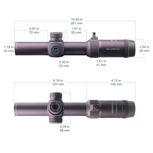 Forester 1-5x24SFP GenII FDE - Vector Optics Online Store