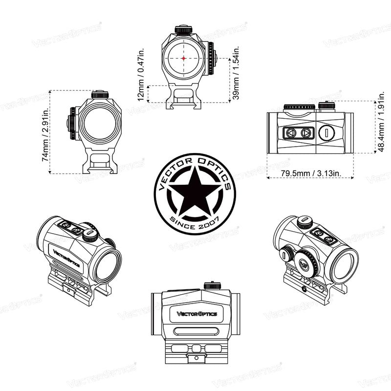 Load image into Gallery viewer, Scrapper 1x29 - Vector Optics Online Store