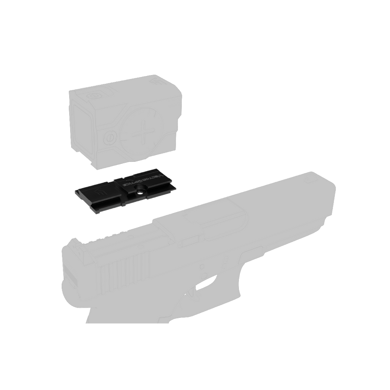 Load image into Gallery viewer, MOS to VOD Footprint Pistol Red Dot Steel Adapter - Vector Optics Online Store