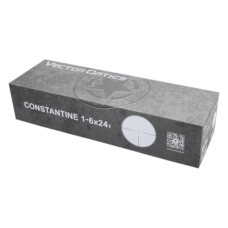 Load image into Gallery viewer, Constantine 1-6x24i Fiber Dot Reticle - Vector Optics Online Store