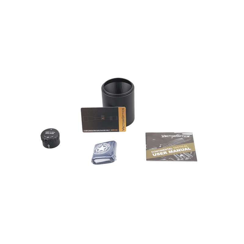 Load image into Gallery viewer, Continental x8 3-24x56 SFP ZERO STOP Tactical Scope ED - Vector Optics Online Store