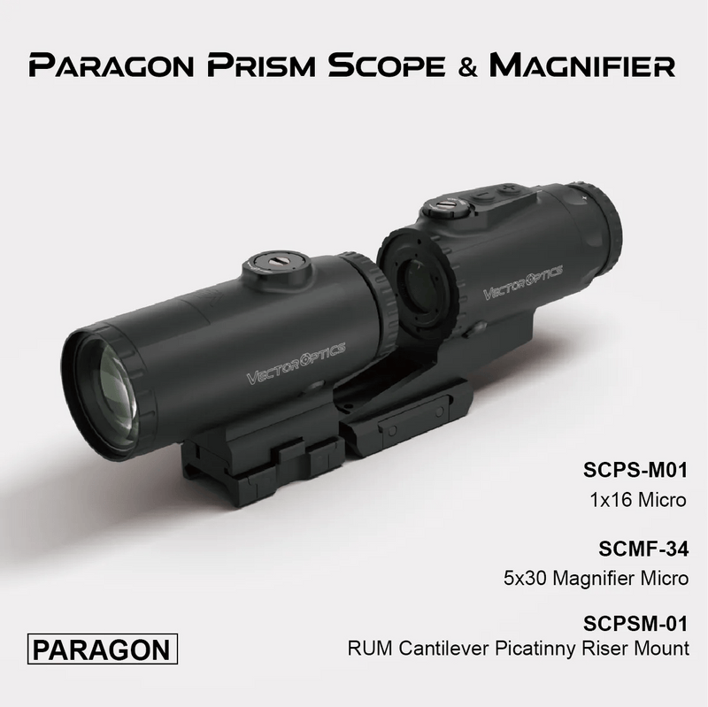 Load image into Gallery viewer, Paragon 1x Prism Scope & 3x/5x Magnifier - Vector Optics Online Store