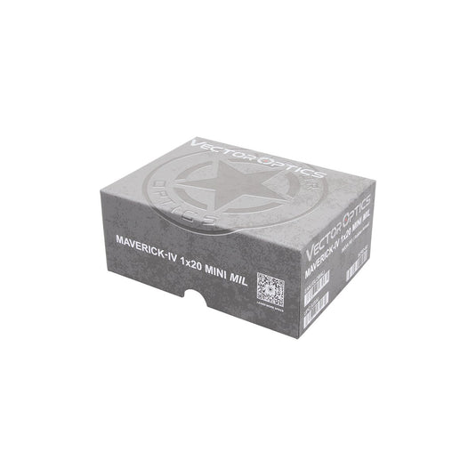 Maverick-IV 1x20 Mini Rubber Armored Reflex Sight MIL - Vector Optics Online Store