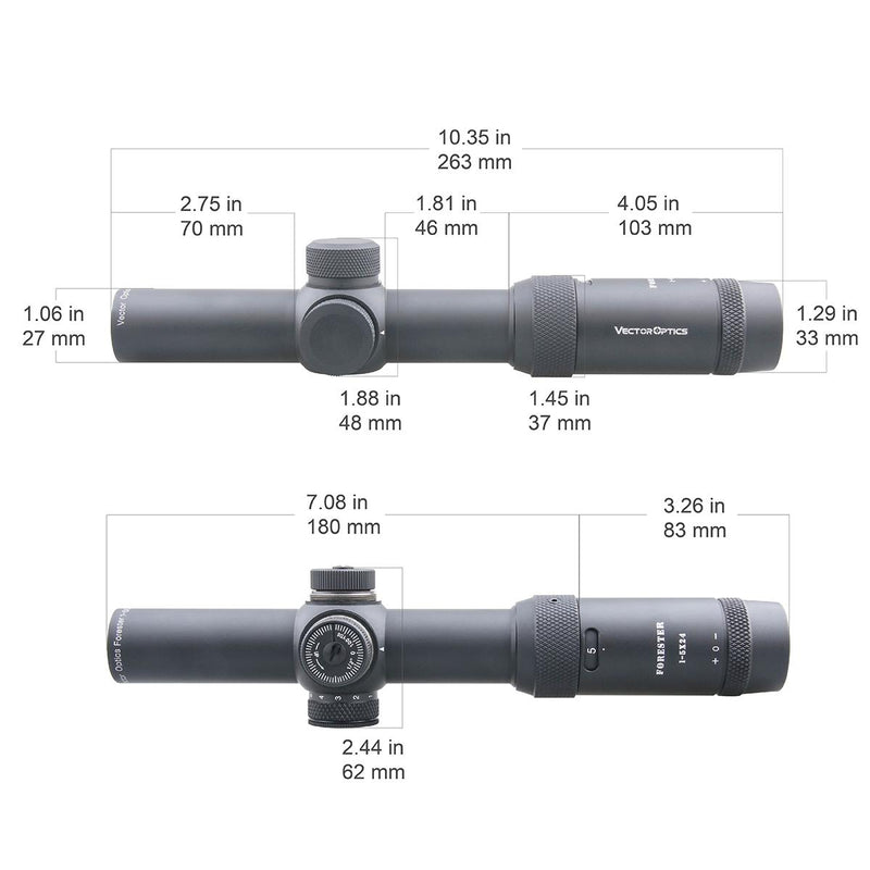 Load image into Gallery viewer, Forester 1-5x24SFP LPVO Riflescope - Vector Optics Online Store