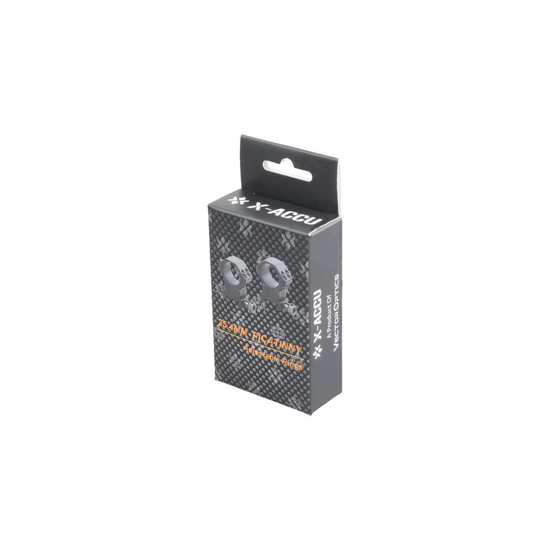 Load image into Gallery viewer, X-ACCU 25.4mm/1in 30mm 34mm Adjustable Scope Rings - Vector Optics Online Store