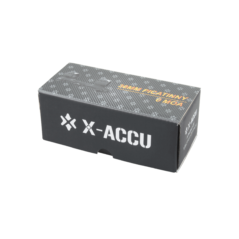 Load image into Gallery viewer, X-ACCU 30mm 1.2" Medium Profile 1- Piece 0MOA Picatinny - Vector Optics Online Store