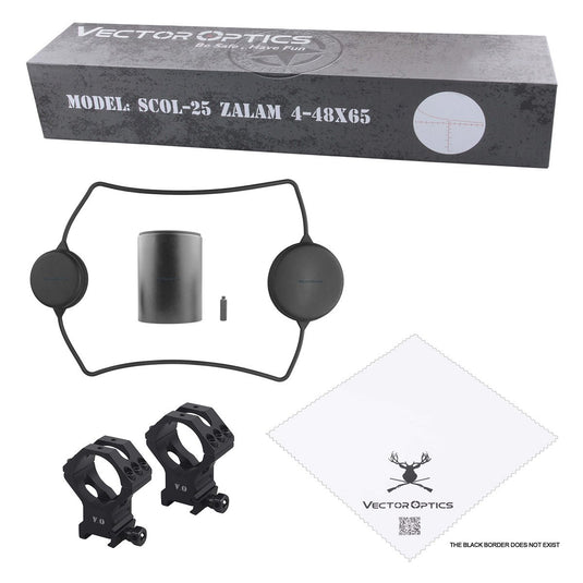35mm Zalem 4-48x65SFP With BDC Reticle - Vector Optics Online Store