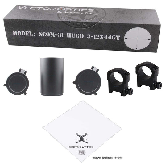Hugo 3-12x44GT SFP Riflescope - Vector Optics Online Store