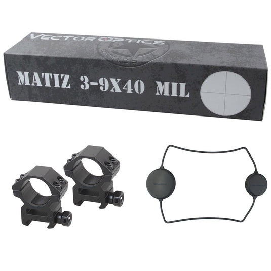 Break Barrel Air Rifle Scope | Matiz 3-9x40 SFP MIL 1" Rifle Scope (SCOM-32)