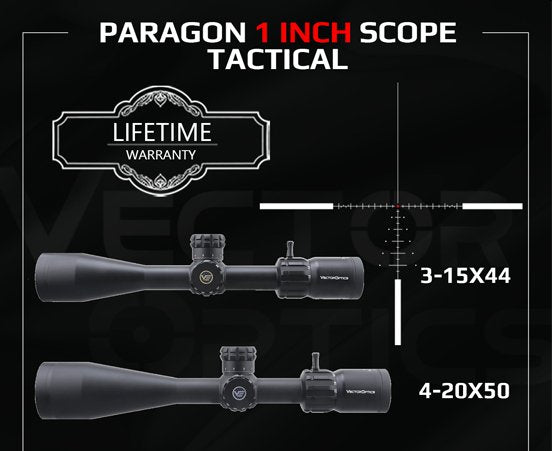 New Paragon 5x 1-inch riflescope - beyond your expectations! - Vector Optics Online Store