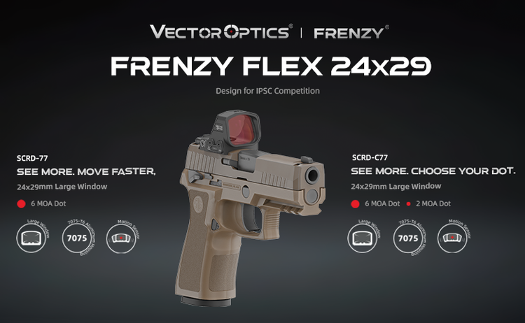Frenzy FLEX 24x29 Red Dot: Bigger Window, Faster Shooting