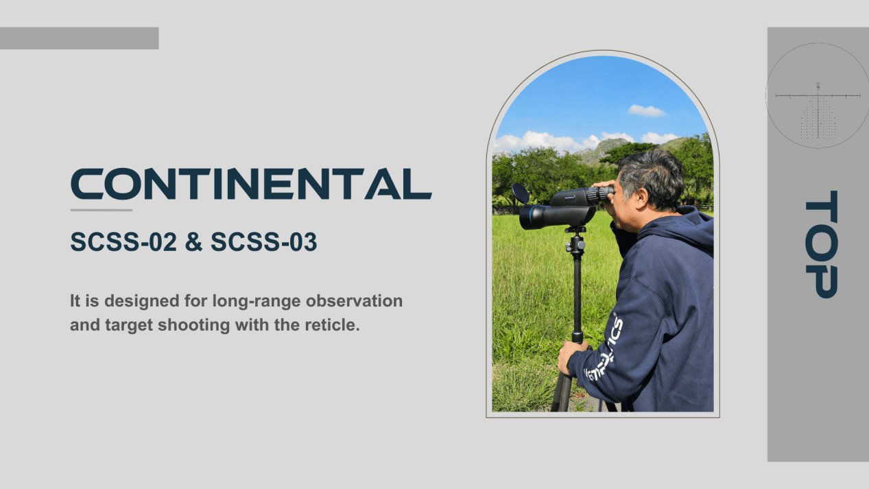 Spotting Scope Lines Introduction - Continental, Paragon, Forester - Vector Optics US Online Store