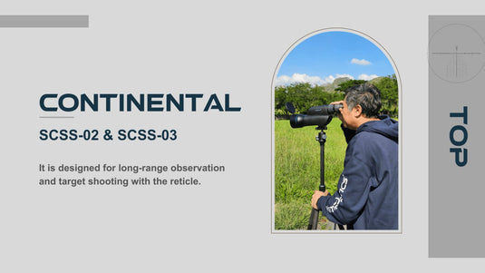 Spotting Scope Lines Introduction - Continental, Paragon, Forester - Vector Optics US Online Store