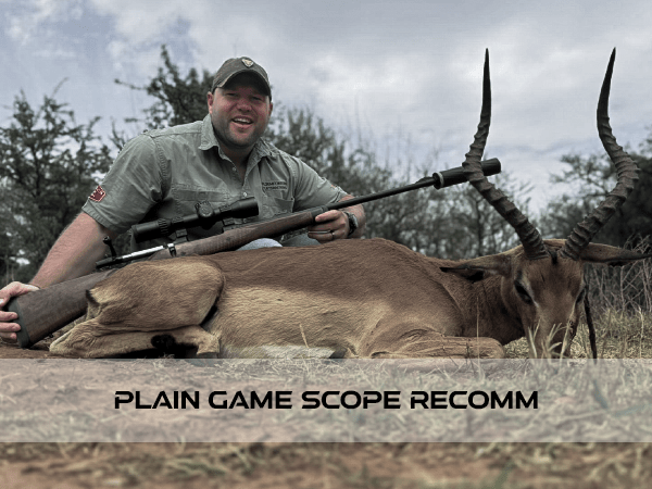 How to Pick a Scope for Plain Game Hunting? - Vector Optics US Online Store