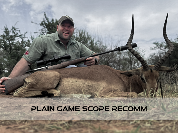 How to Pick a Scope for Plain Game Hunting?