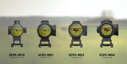 Ultra-Compact 1x Prism Optic — Paragon 1x18  Mini Prism Scope