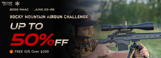 RMAC 2026 Exclusive | Airgun Scopes & Optics | Up to 50% OFF