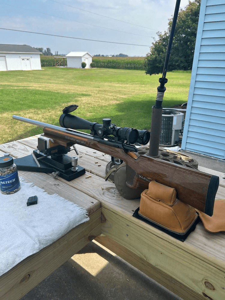 benchrest shooting riflescope Sentinel
