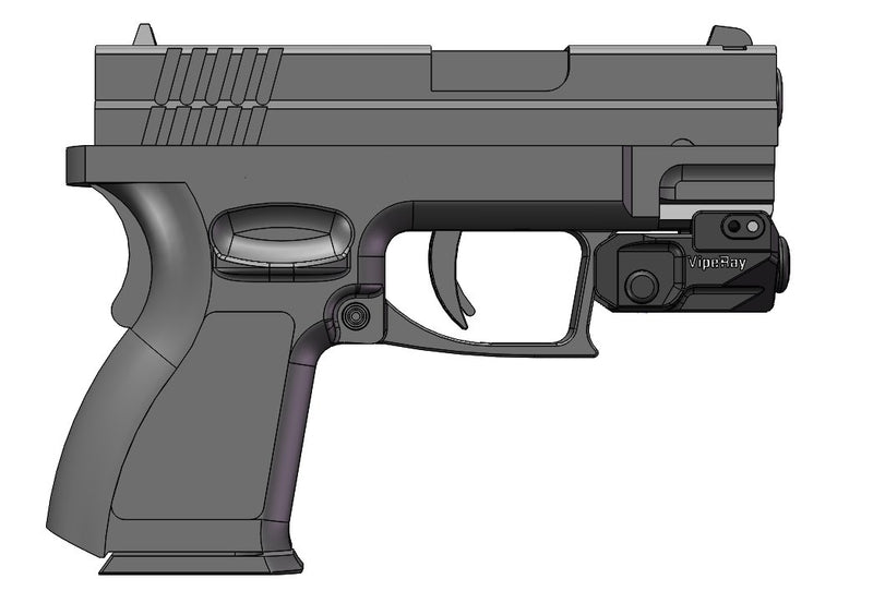 Scrapper Subcompact Pistol Green Laser Sight