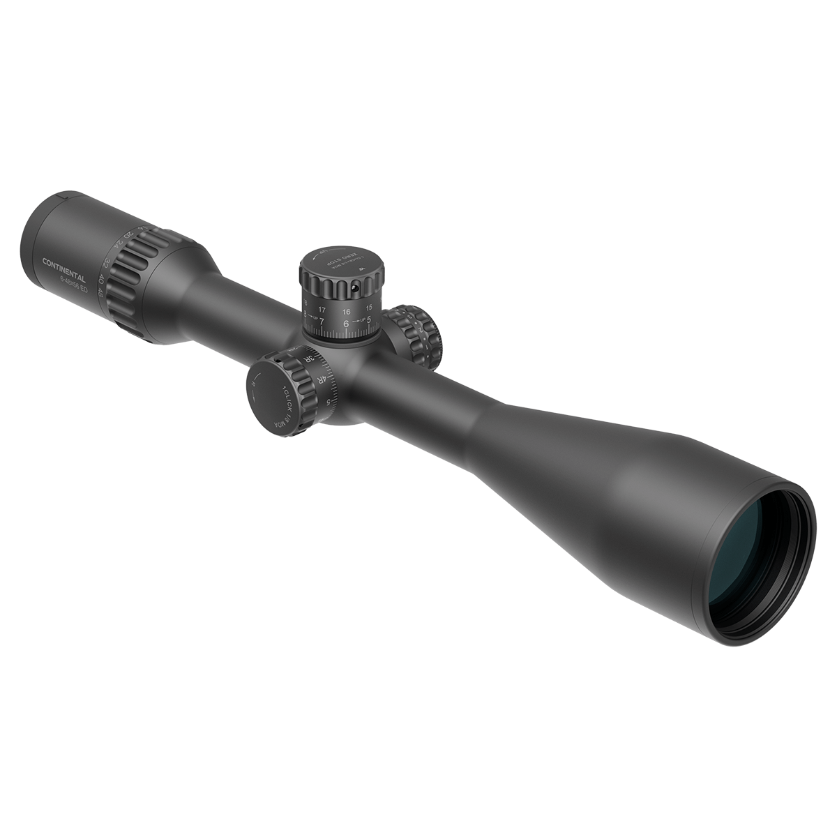 Benchrest Shooting | Continental x8 6-48x56 ED HPVO MIL SFP Rifle Scope (SCOL-TM52)