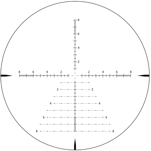 Tauron 3-24x56 ED SFP Rifle Scope (SCOL-55)