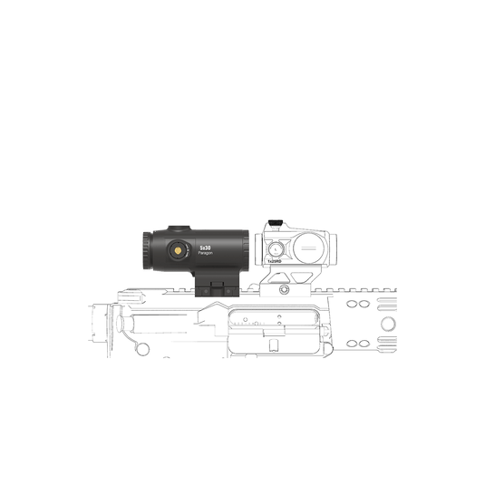 Vector Optics PARAGON 3×18 Micro 3x Prism Scope | Paragon 3x18 Vector Optics PARAGON 3×18 Micro 3x Prism Scope | Paragon 3x18
