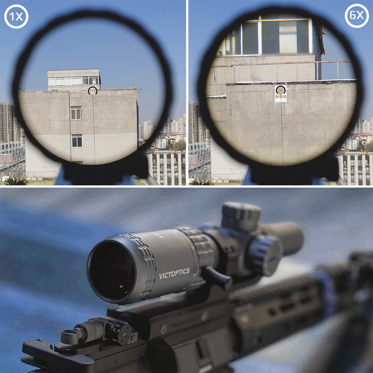 【704 Tactical】 S6 1-6x24 SFP - Vector Optics Online Store