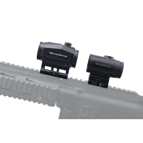 Scrapper Red Dot Sight With 3x Paragon Mini Magnifier