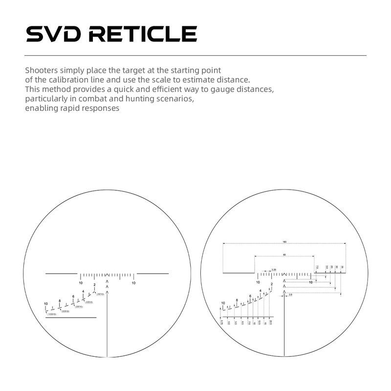 Load image into Gallery viewer, VictOptics SVD 3-9x24 SVD RETICLE
