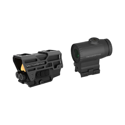 Frenzy Plus 1x31x26 Red Dot Sight & Paragon 3x18 Magnifier - Vector Optics US Online Store