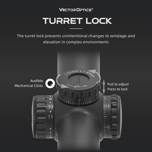 Continental x8 1-8x24 ED TURRET LOCK