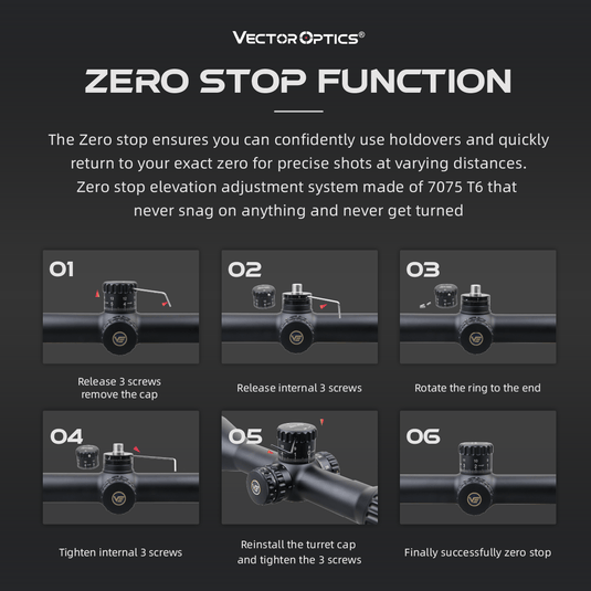 Continental x8 6-48x56 ED ZERO STOP FUNCTION