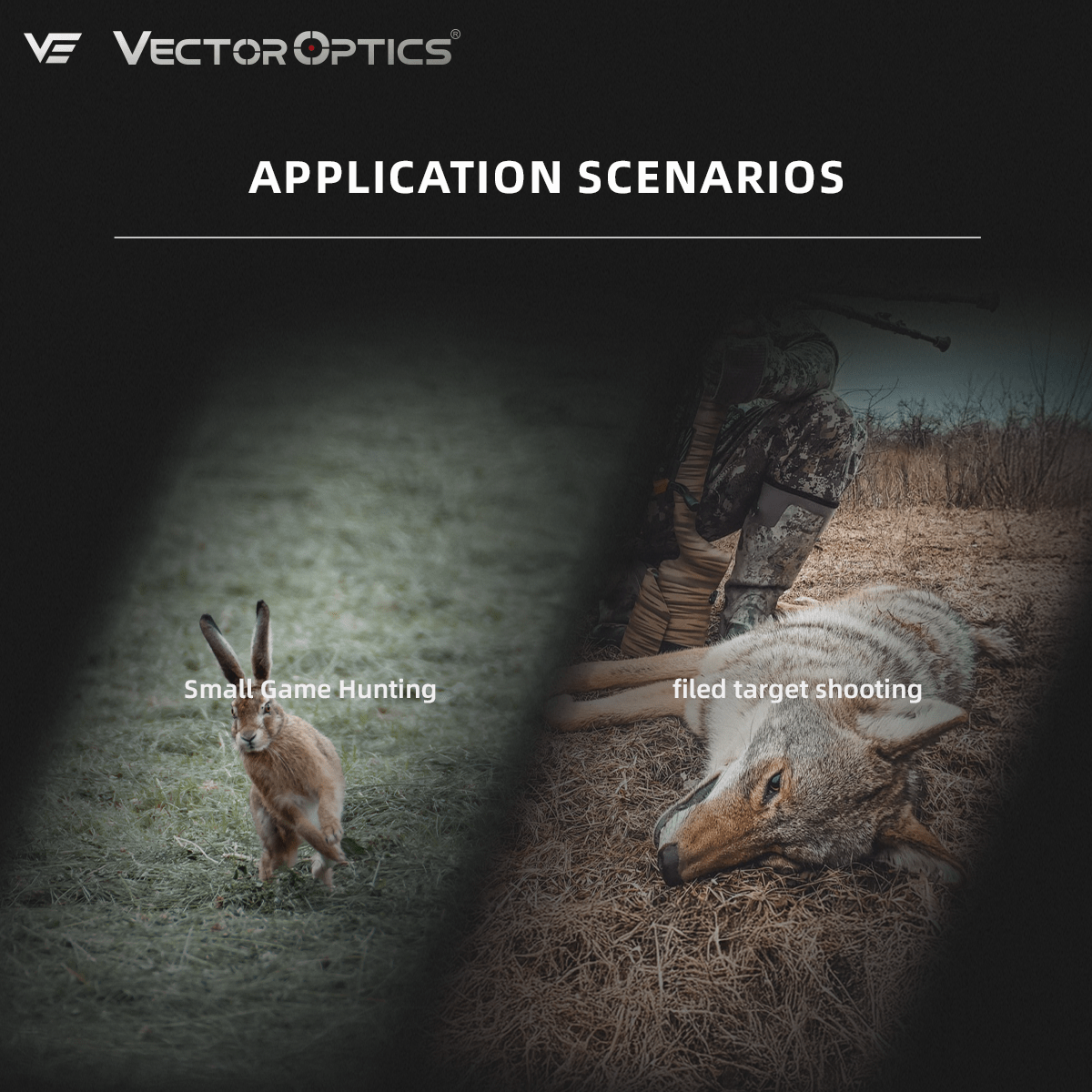 Varmint Hunting | Veyron 2-8x32IR MPVO SFP Rifle Scope (SCOC-43) | Small Game Hunting