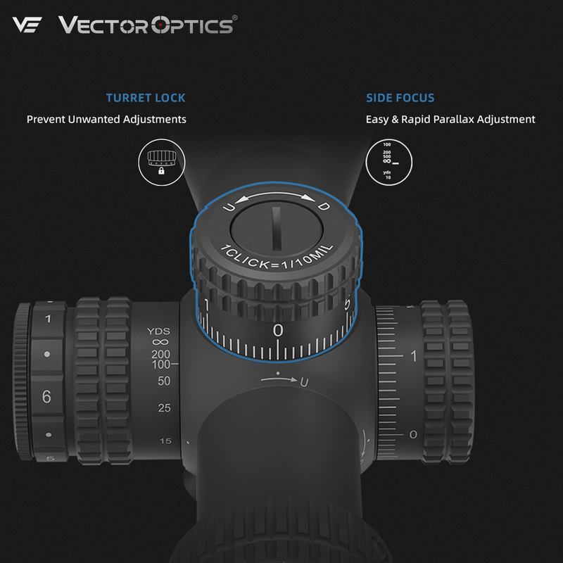 Load image into Gallery viewer, For AR15 / M4 | Veyron 3-12x44IR SFP Rifle Scope (SCOM-40)
