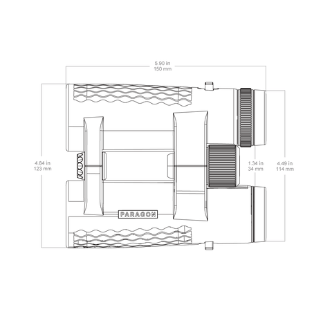 Paragon 8x42 HD Binocular