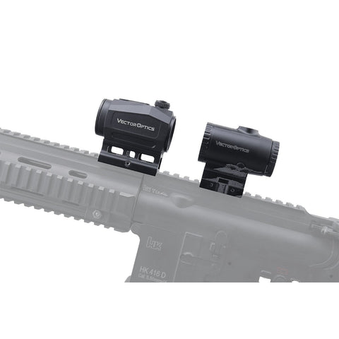 Scrapper Red Dot Sight With 3x Paragon Mini Magnifier