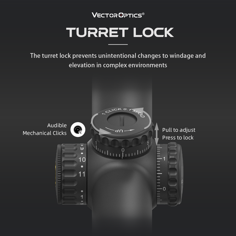 Load image into Gallery viewer, Continental 1-10x24i ED TURRET LOCK
