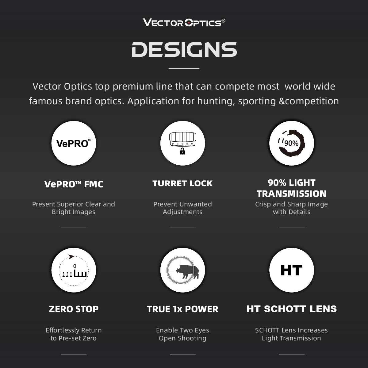 Continental 1-6x24 HD SFP DESIGNS