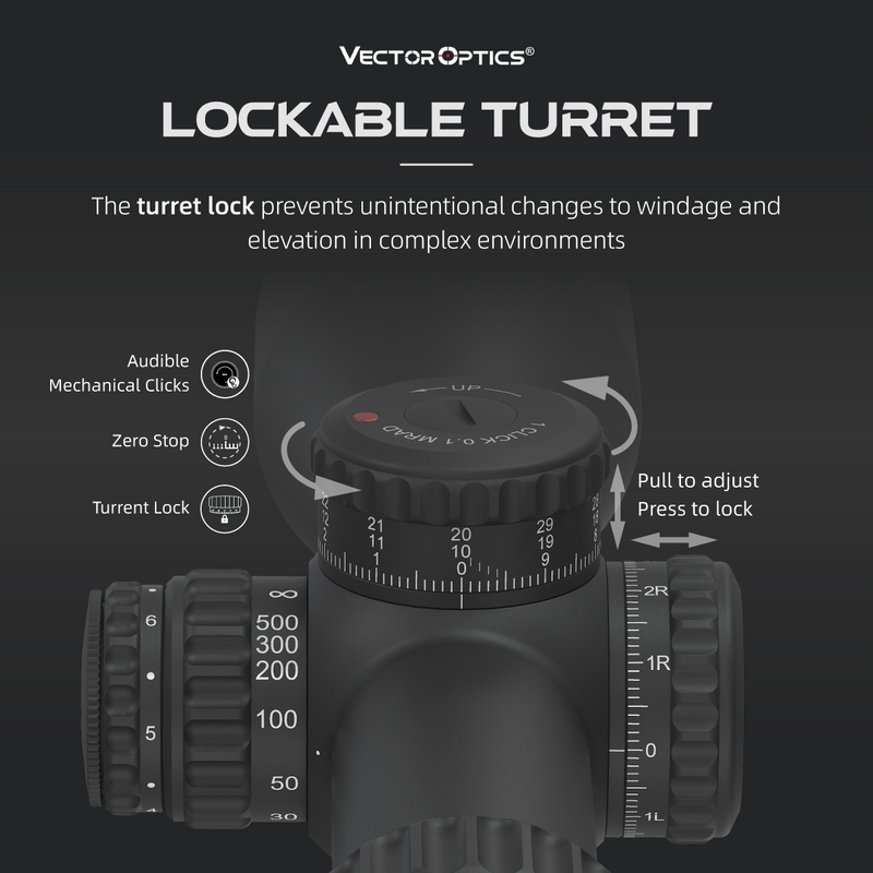 Load image into Gallery viewer, 34mm Continental x6 4-24x56 FFP LOCKABLE TURRET
