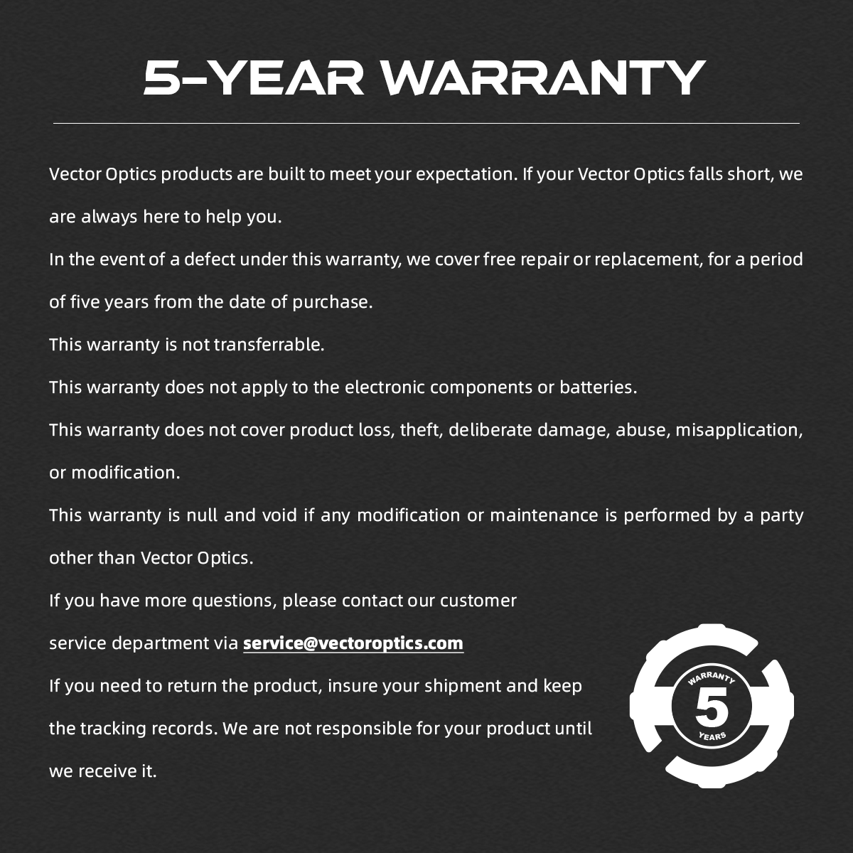 Maverick 1x22 GenII 5-YEAR WARRANTY