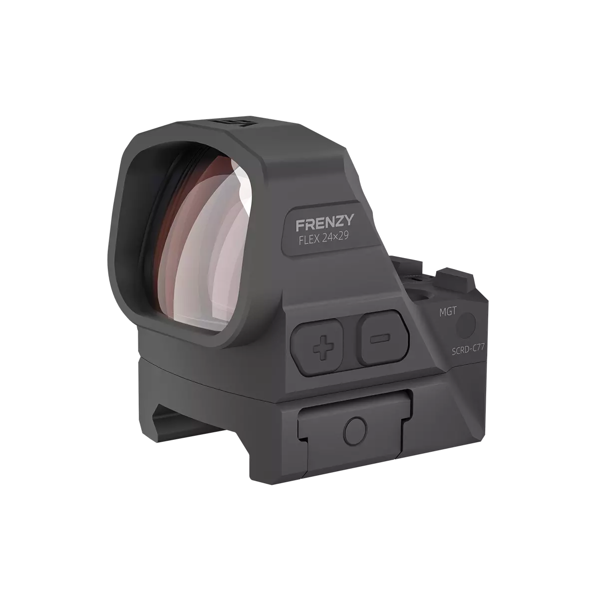 For GLOCK® 43X/48 | Frenzy FLEX 24x29 Large Window CDT 2&6MOA MGT Red Dot Sight (SCRD-C77) | IPSC & USPSA