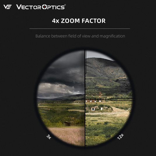 For AR15 / M4 | Veyron 3-12x44 MPVO FFP Air Rifle Scope (SCFF-21)