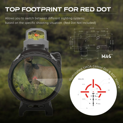 【704 Tactical】Paragon 4x24 Ultra Compact Prism Scope