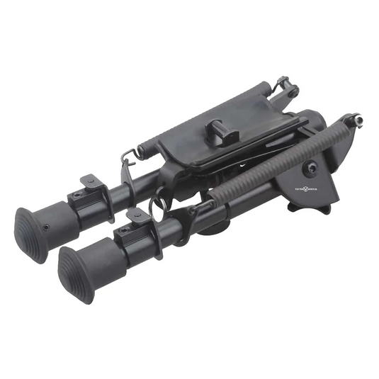 Swivel Bipod for Rifles 6-9 Inch 6 Levels with Sling Stud or with Picatinny Rail via Adaper(SCBPS-04)