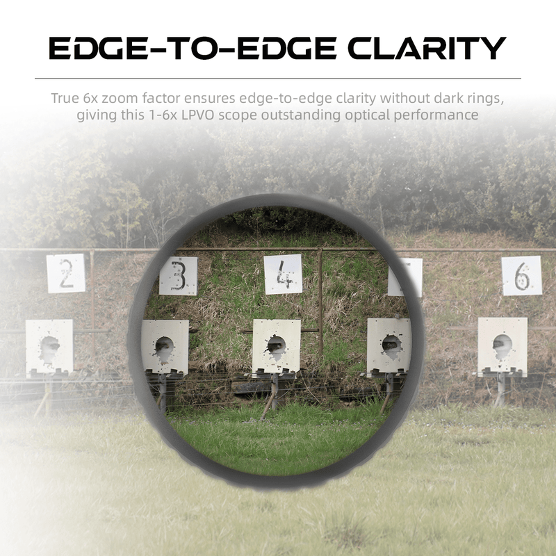 Load image into Gallery viewer, S6 1-6x24 LPVO EDGE-TO-EDGE CLARITY
