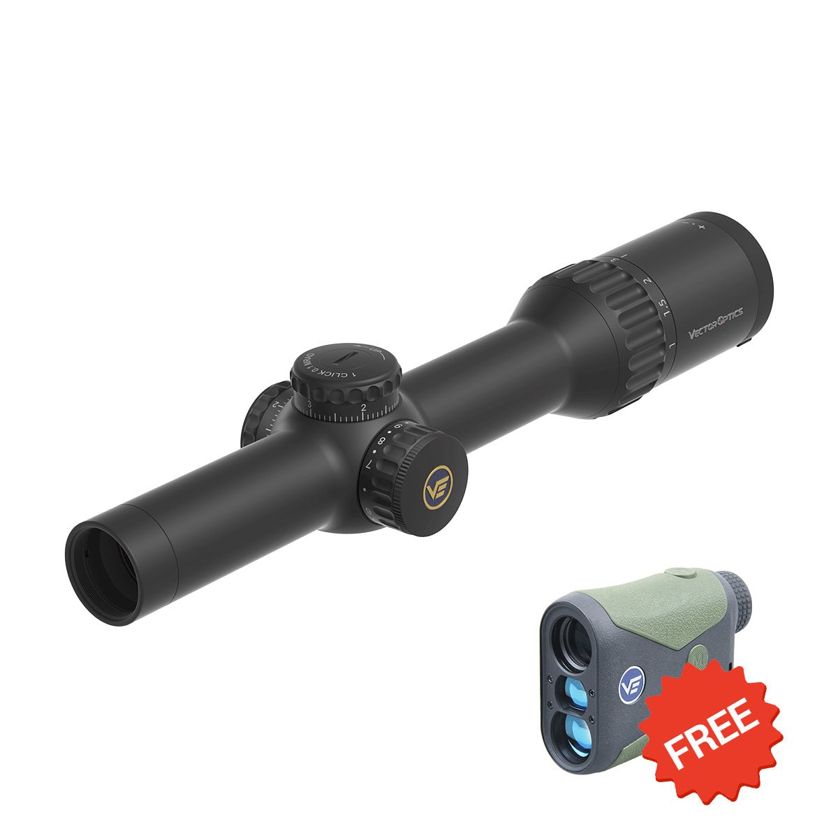 Continental 1 - 10x24i ED Fiber Rifle Scope (SCOC - 47) - Vector Optics US Online Store